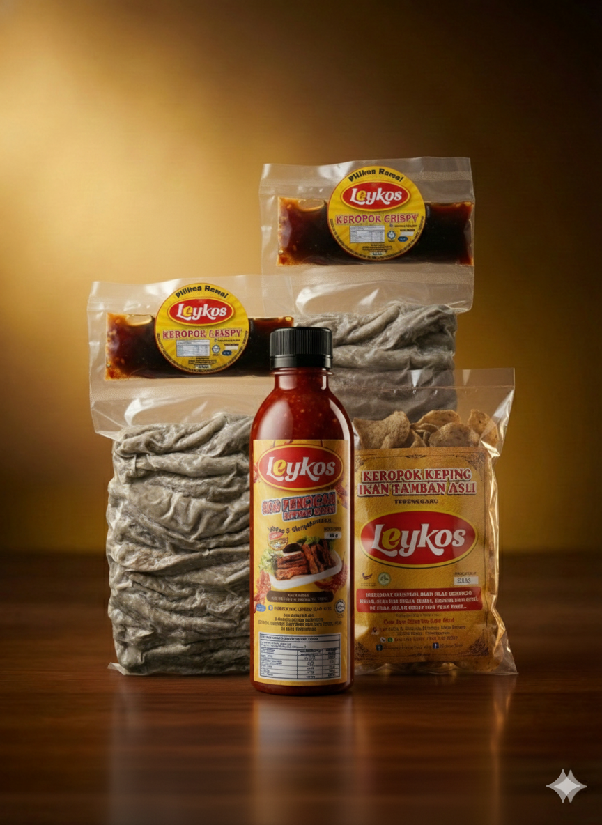Set Keluarga Leykos - Sos, Keping & Lekor